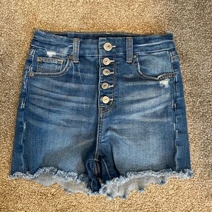 Jean shorts - Button-up